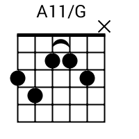 A11/G Chord