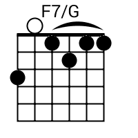 F7/G Chord